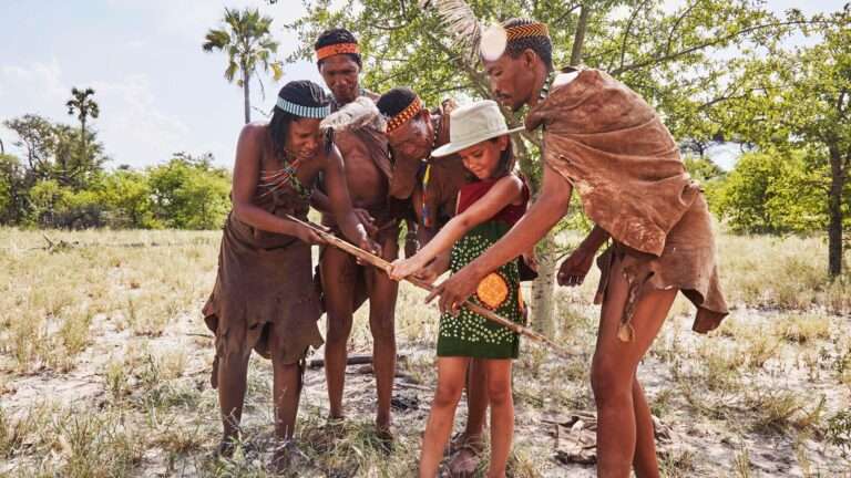 Walk with the San Bushmen - &Beyond